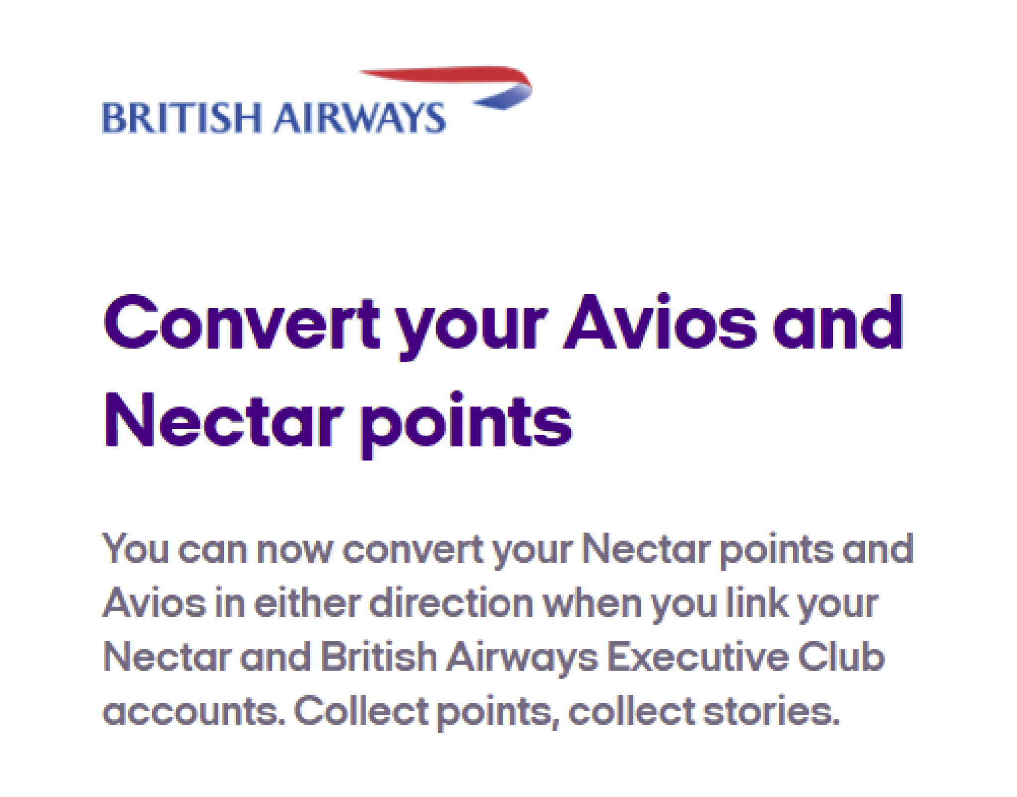 Nectar Points Partner with BA Avios Luggage Review