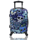 Tokyoto Mexican Skulls Carry On Case